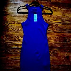 NWT Bebe Cut Away Knit Dress